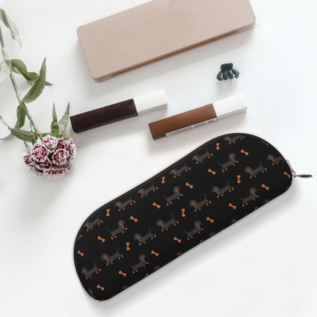 Black And Tan Dachshund Sausag - Tan Stationery & Office Supply 评论和价格
