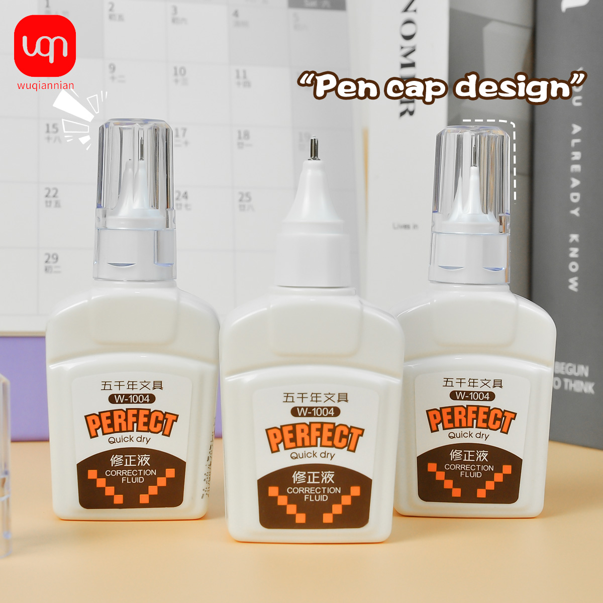 WQN-3/6/12PCS18ml Correction F - Correction Fluid White 评论和价格