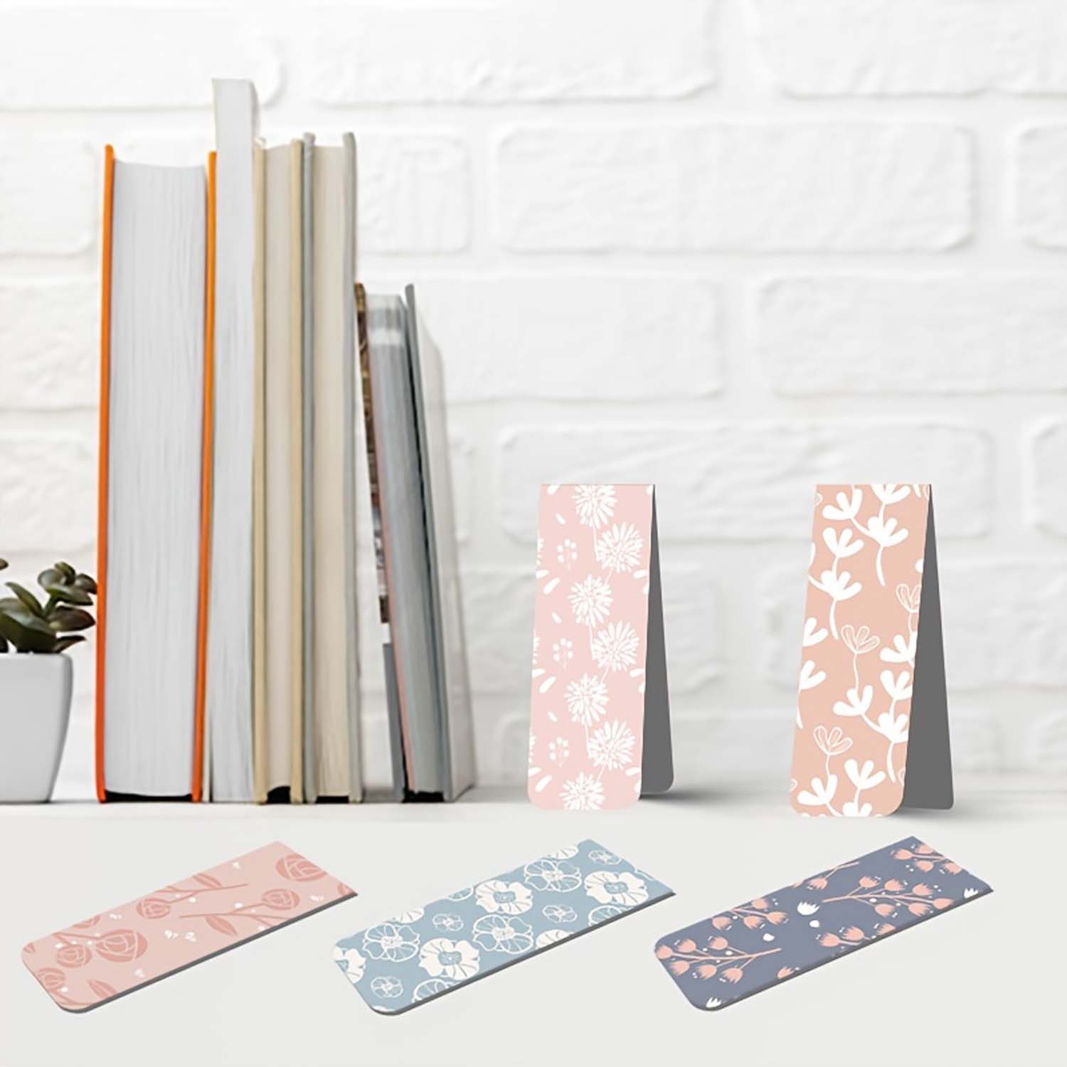 12pcs Flower Magnetic Bookmark - Bookmark Magnetic Clip 评论和价格