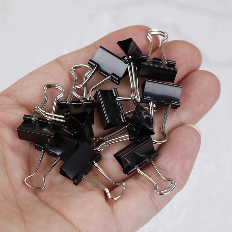 10-20pcs Paper Clip 19/25mm Fo - Binder Clip Assorted 评论和价格