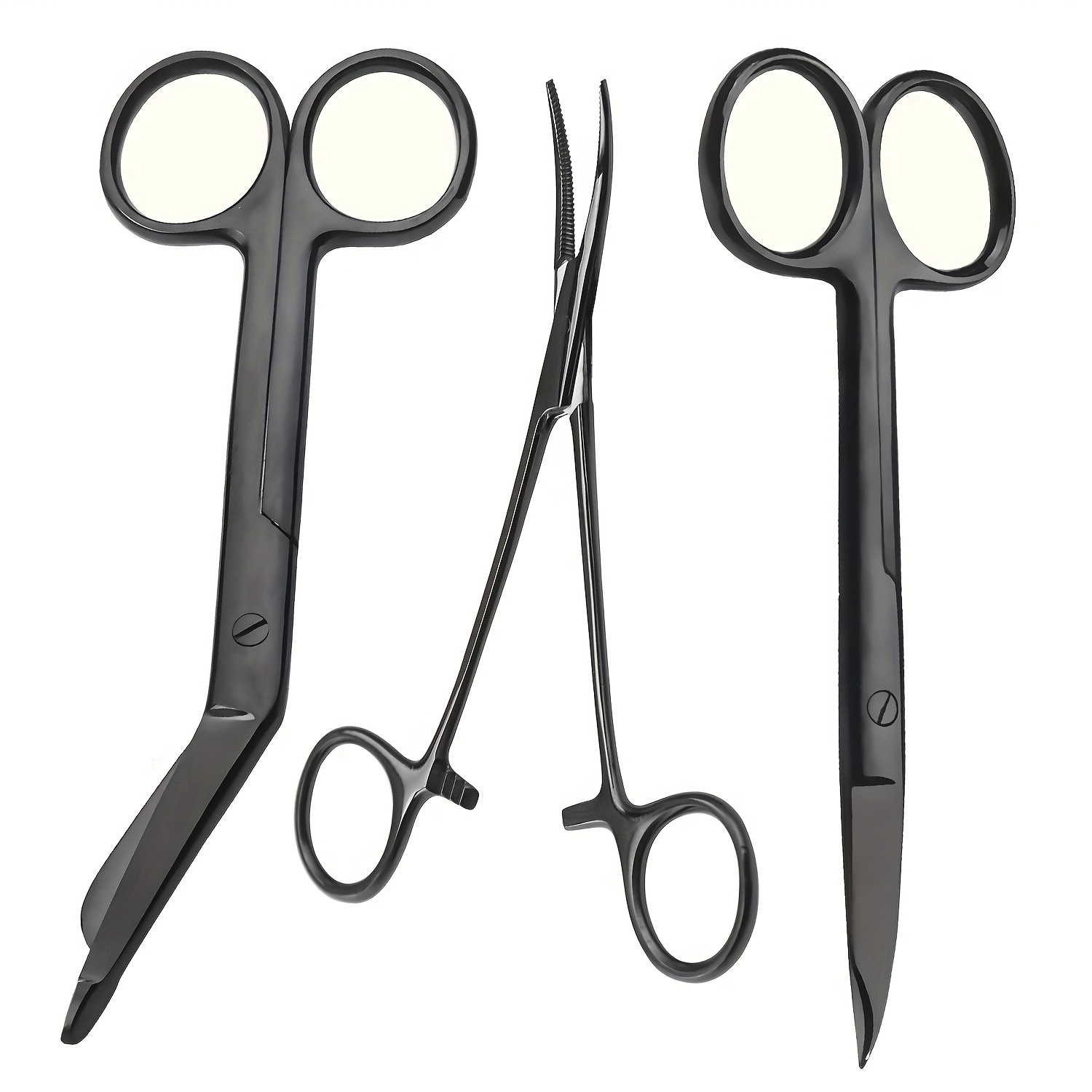 3pcs Multicolor Titanium-Coate - Scissors Stainless Craft 评论和价格