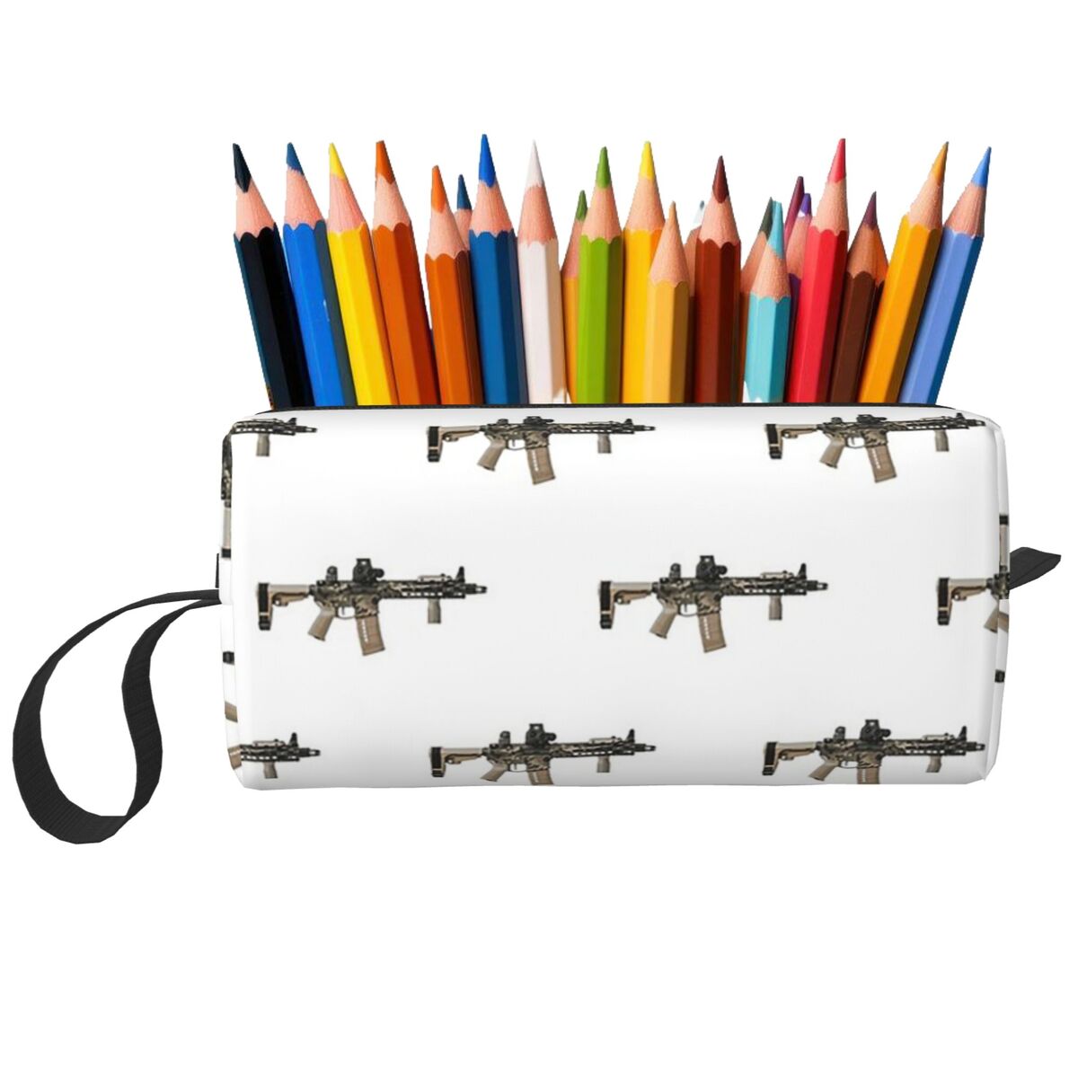 AR-15 Tan Camo Gun White Penci - Tan Stationery & Office Supply 评论和价格