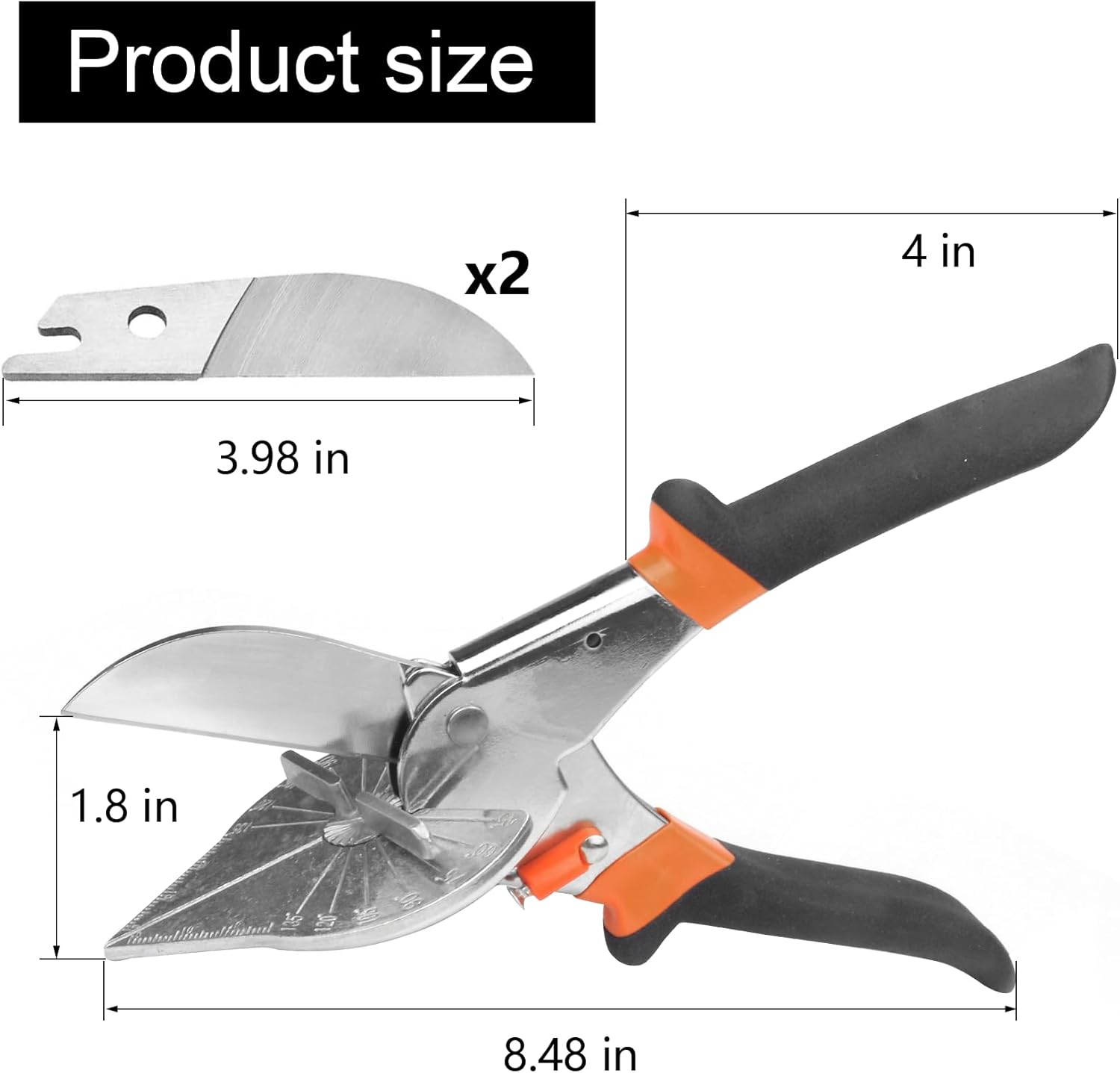 45-135 Degree Adjustable Miter - Scissors Stainless Craft 评论和价格