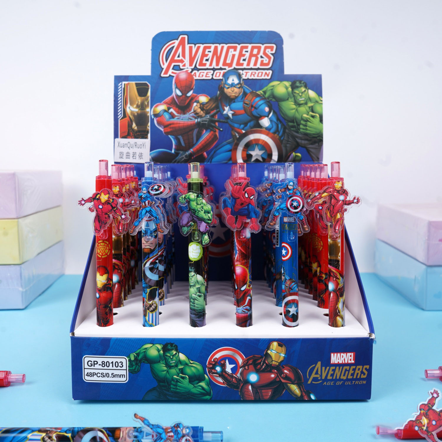 12/48pcs For Marvel Gel Pens Q - Stationery Warehouse 评论和价格