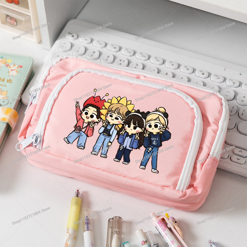 BlackPink Large Capacity Canva - Pencil Case Large 评论和价格