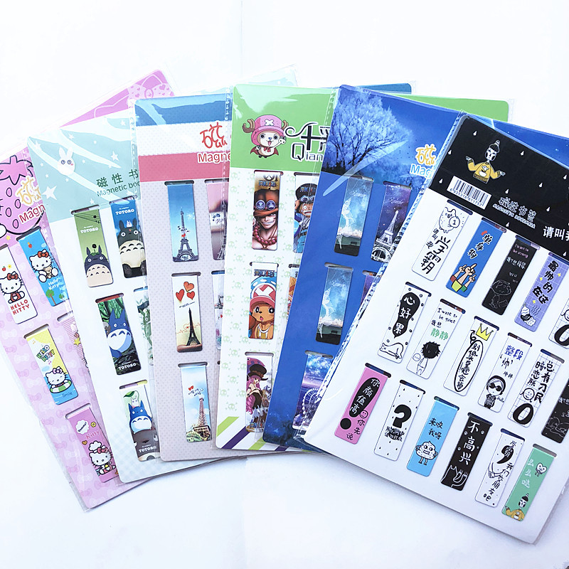 18 Pcs/Set Cat Tower Magnet Ma - Bookmark Magnetic Clip 评论和价格