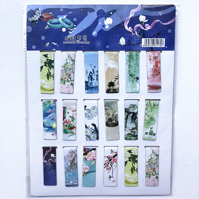 18 Pcs/Set Cat Tower Magnet Ma - Bookmark Magnetic Clip 评论和价格