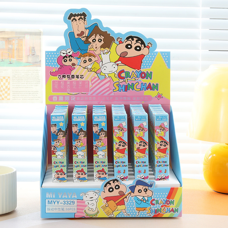 6Pcs Cartoon Crayon Shin-Chan  - Stationery Warehouse 评论和价格
