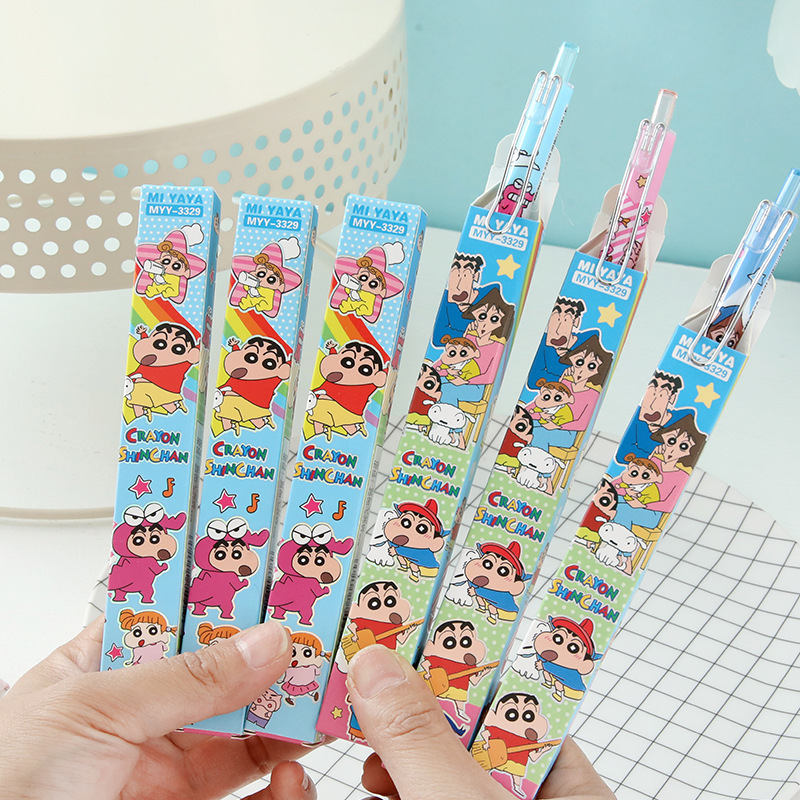 6Pcs Cartoon Crayon Shin-Chan  - Stationery Warehouse 评论和价格