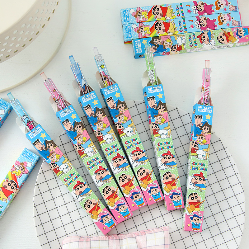 6Pcs Cartoon Crayon Shin-Chan  - Stationery Warehouse 评论和价格