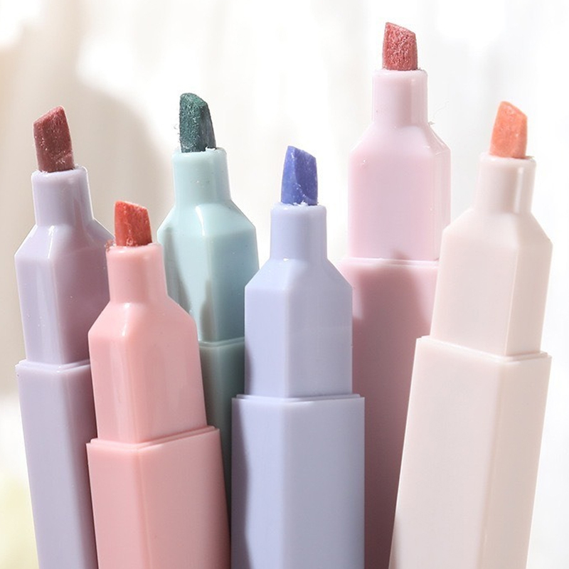 6pcs/set Pastel Color Highligh - Highlighter Set Pastel 评论和价格